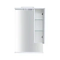 Зеркало-шкаф SanStar Mira 60 105.1-2.5.1. с подсветкой, белый