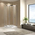 Душевой уголок Cezares Eco 100x100см ECO-O-R-2-100-C-Cr профиль хром, стекло прозрачное