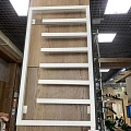 Полотенцесушитель электрический Приоритет Quadro 3 100x50 белый
