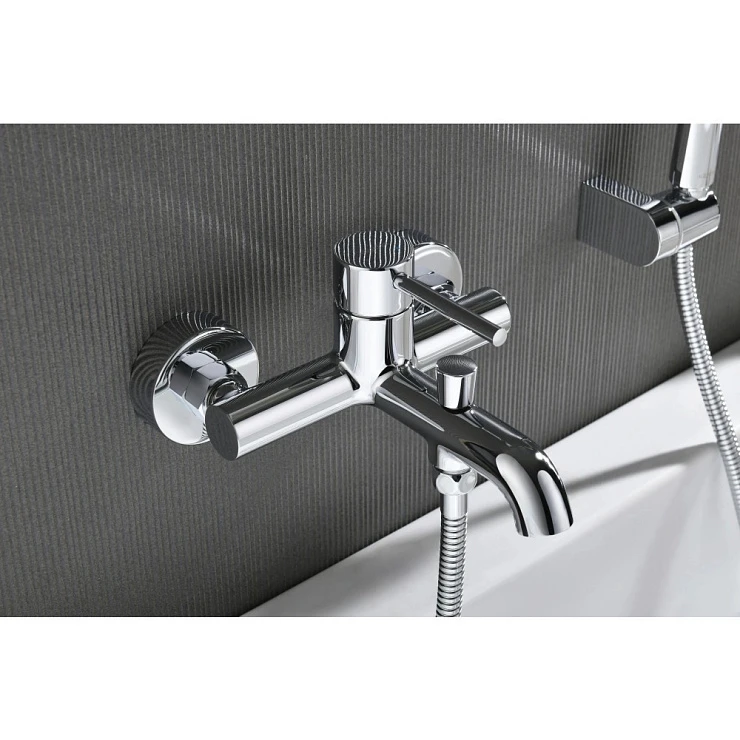 Смеситель для ванны с душем Aquatek Европа AQ1349CR хром
