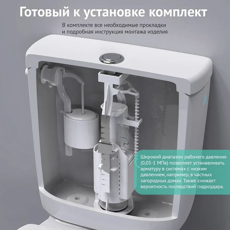 Комплект арматуры BERGES Eko 030412