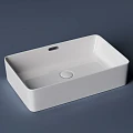 Раковина накладная Ceramica Nova Element CN5025 белая глянцевая