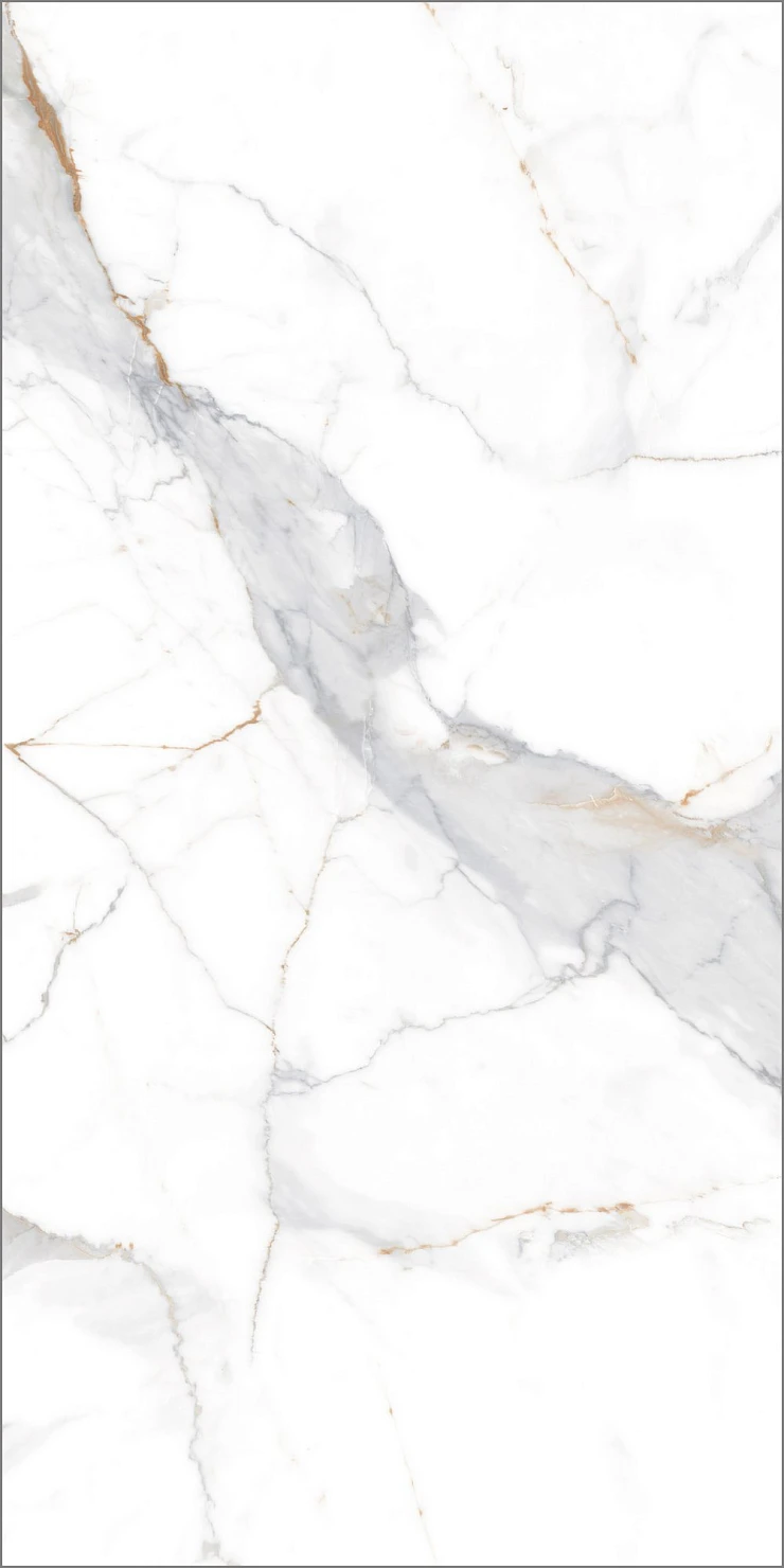 Керамогранит Global Tile Calacatta Imperial 120x60 GT120606103PR белый