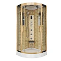 Душевая кабина Niagara Luxe 90x90см NGL-7715G профиль золото
