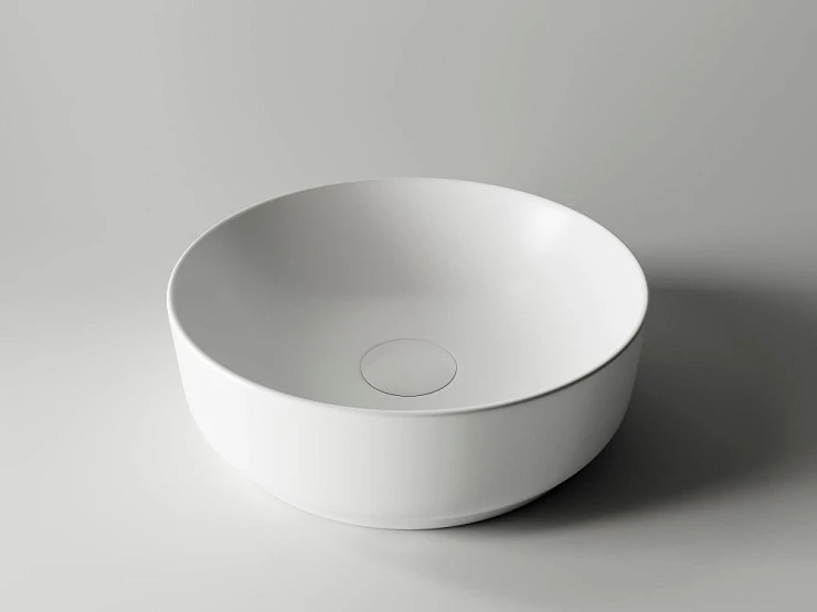 Раковина накладная Ceramica Nova Element CN6006 белая матовая