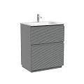 Тумба под раковину Sancos Folk Floor 70 FL70FES напольная, Ergraut soft