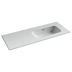 Раковина встраиваемая Ceramica Nova Element 120см CN7006R чаша справа, белая