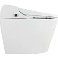 Унитаз напольный с электронной крышкой-биде SensPa Tankless TCB 8100W белый глянец