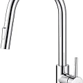 Смеситель для кухни Aquatek Европа AQ1384CR с вытяжным изливом, хром