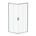 Душевой уголок Damixa Skyline 90х90см DX35WG-403-090MT профиль хром, стекло прозрачное