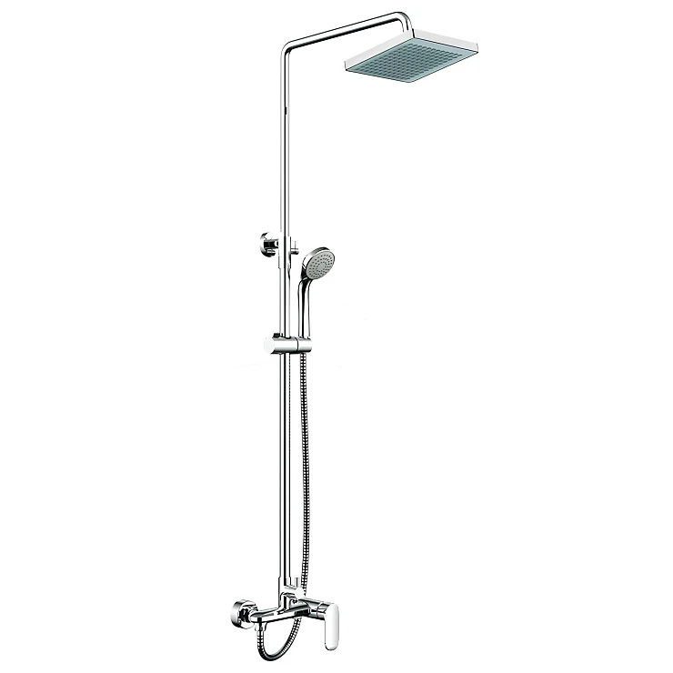 Душевая стойка Bravat Opal F9125183CP-A-RUS хром