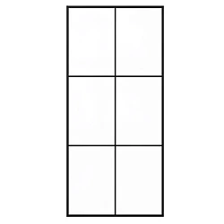 Душевая перегородка Bravat Blackline 90x195см BG090.5413B профиль черный, стекло прозрачное