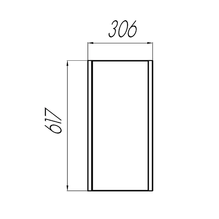 Шкаф Aquaton Брук 30см 1A202503BCDF0 дуб феррара