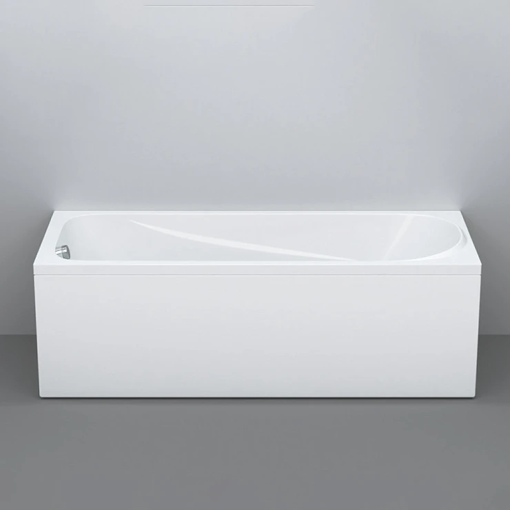 Акриловая ванна AM.PM Sense 150x70 W75A-150-070W-KL белая глянцевая