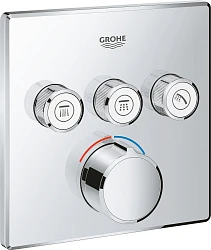 Термостатический смеситель Grohe Grohtherm SmartControl 29149000 для душа, хром