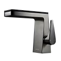Смеситель для раковины Black&White Universe U7330 вороненая сталь