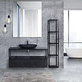 Тумба под металлический каркас Cezares Cadro CADRO-120-1C-SO-NR-BLUM черный