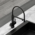 Смеситель для кухни Sancos Moro SC4006MB черный матовый