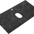 Тумба с раковиной Cezares Molveno 80 со столешницей, beton