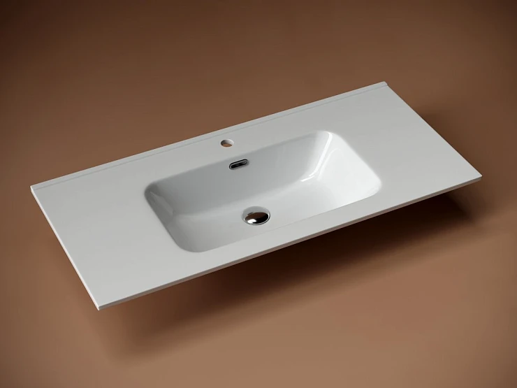Раковина встраиваемая Ceramica Nova Element 100см CN7003 белая