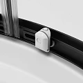 Душевой уголок AM.PM X-Joy 90x90см W88E-205-090BT профиль матовый черный, стекла прозрачные