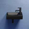 Раковина подвесная Ceramica Nova Element CN6051LMB черная матовая