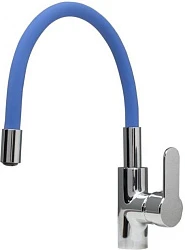 Смеситель для кухни Aquanet FF6239 синий / хром