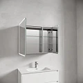 Зеркало-шкаф Sancos Evoke 90 SC8090 с подсветкой