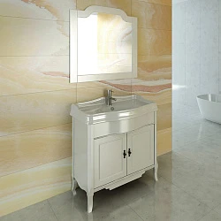 Зеркало Comforty Версаль 90 00003130382CF слоновая кость