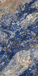 Керамогранит INDIA SODALITE BLUE HIGH GLOSSY 60х120 см IN 4031 синий