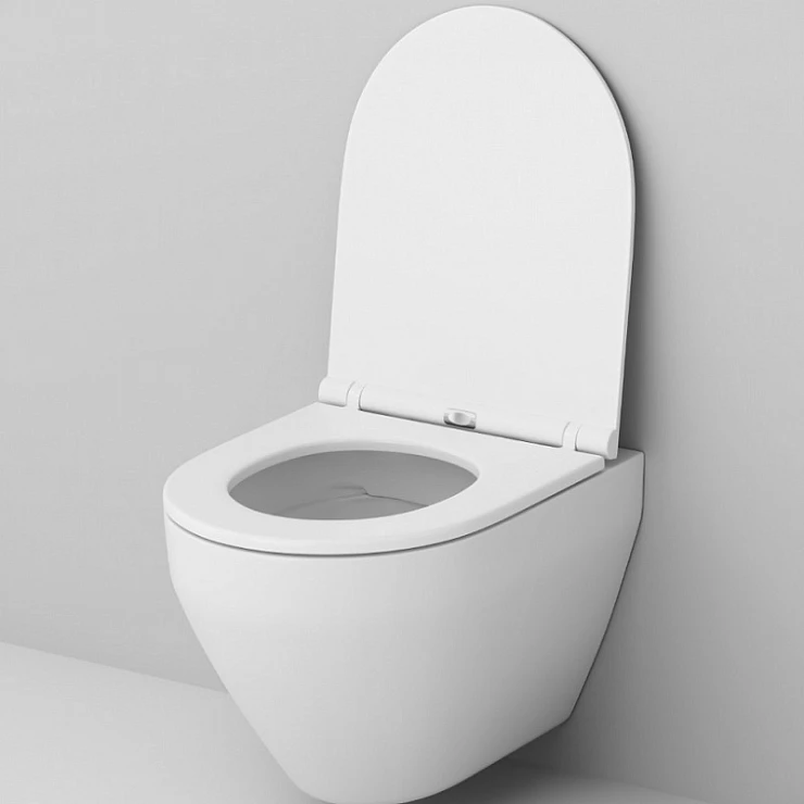Инсталляция с унитазом и клавишей AM.PM Spirit 2.0 IS49051.701700 белый, синий, хром