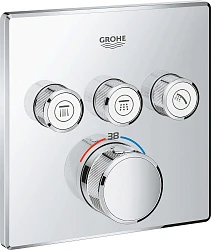 Термостатический смеситель Grohe Grohtherm SmartControl 29126000 для душа, хром