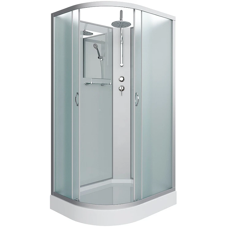 Душевая кабина Niagara Classic 120x80 NG-3312 R профиль серебро