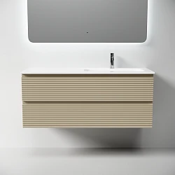 Тумба под раковину Sancos Folk 120 FL120RCP правая, капучино
