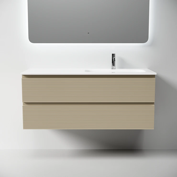 Тумба под раковину Sancos Folk 120 FL120RCP правая, капучино