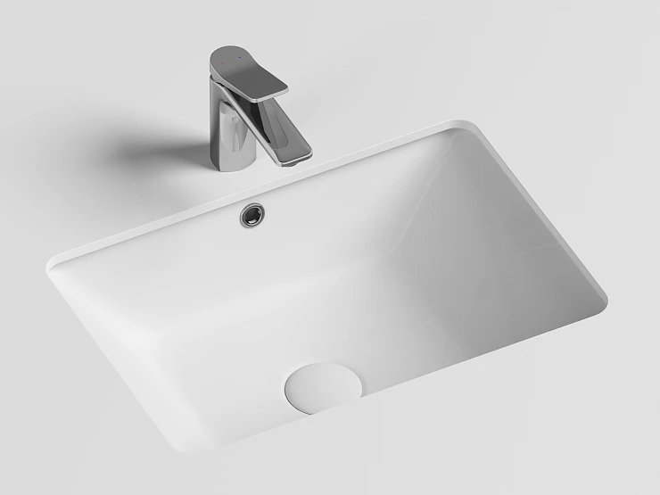 Раковина встраиваемая под столешницу Ceramica Nova Element 55см CN6045 белая