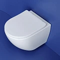Унитаз подвесной Ceramica Nova Metropol CN4002T белый глянец