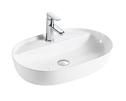 Раковина накладная Ceramica Nova MODO CN2004 белая глянцевая