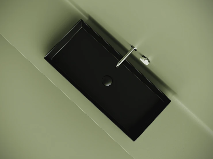 Раковина накладная Ceramica Nova Element CN6072MB черная матовая
