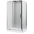 Душевой уголок Aquanet Delta 150x80см NPE1131 профиль хром, стекло прозрачное