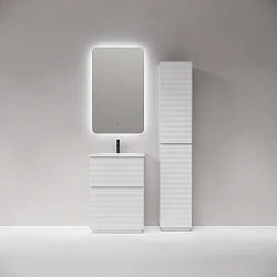 Тумба с раковиной Sancos Folk Floor 60 напольная, Bianco