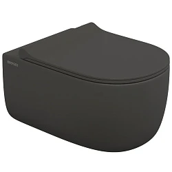 Унитаз подвесной Berges Ego XL 083218 антрацит матовый