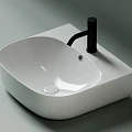 Раковина накладная Ceramica Nova Element CN5011 белая глянцевая