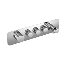 Смеситель встраиваемый для душа Excellent Krotos Chrome AREX.8036CR хром
