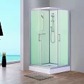Душевая кабина ESBANO CK 100х100см ESKB100CK профиль хром