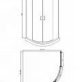 Тумба с раковиной AZARIO Magenta 110 CS00078394 под стиральную машину, левая, белая