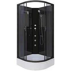 Душевая кабина Niagara Classic 90х90см NG-6501 профиль черный