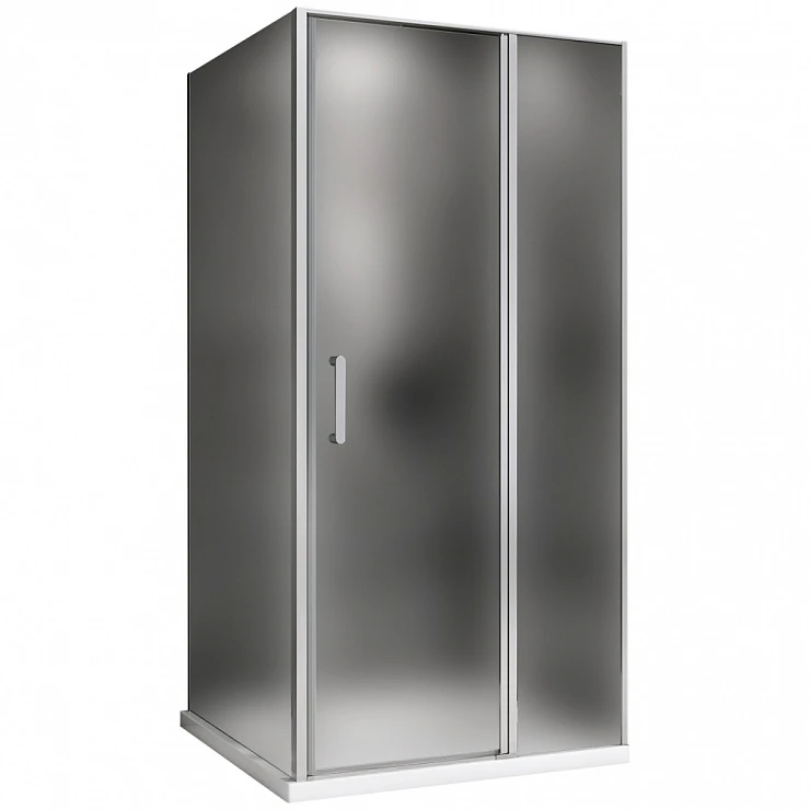 Душевой уголок ABBER Sonnenstrand 100х90см AG04100MS-S90M профиль хром, стекло матовое