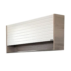 Шкаф подвесной Comforty Клеон 120 00-00000823CF белый / дуб дымчатый