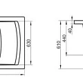Акриловая ванна Ravak Domino Plus 170x75 C631R00000 белая